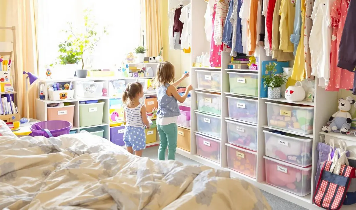 Organizando o Quarto da Criança Mais Velha