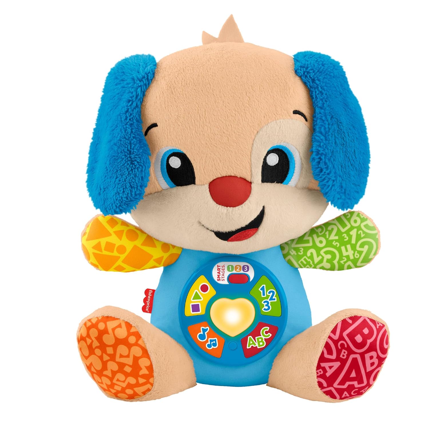Cachorrinho Aprende Comigo Fisher-Price de pelúcia