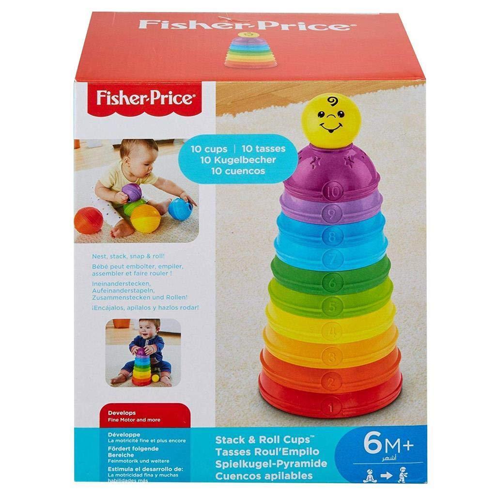 Potinhos Empilhar e Rolar Fisher-Price