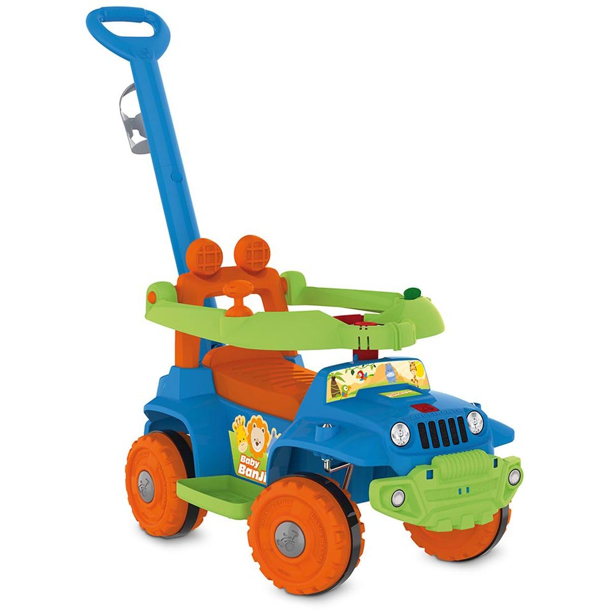 Smart Quad Passeio e Pedal azul Bandeirante
