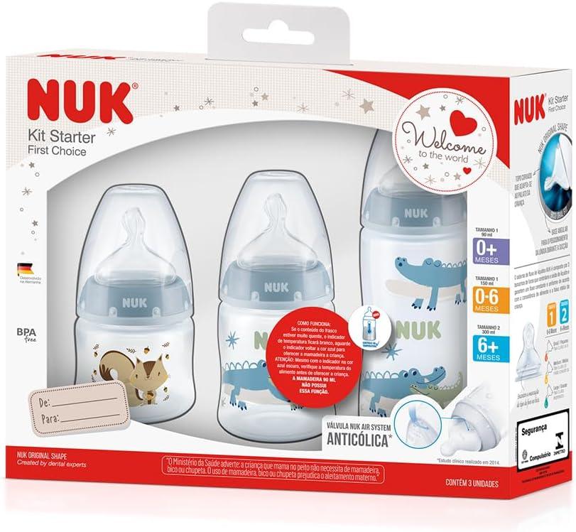 Mamadeira NUK First Choice+ com Air System